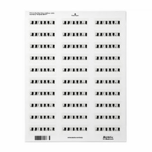 Joyeux Noël Piano Keys Typographie noir blanc