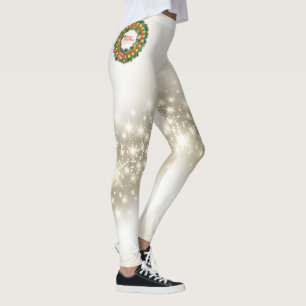 Joyeux Noël Pickleball 1A Options Leggings