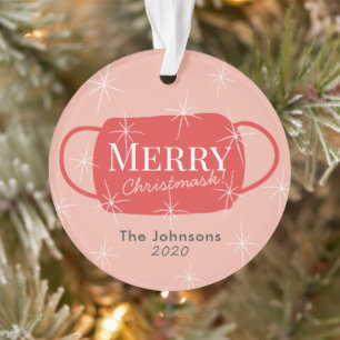 Joyeux Noël Pink Photo Holiday