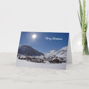 Joyeux Noël Plié Carte de vacances