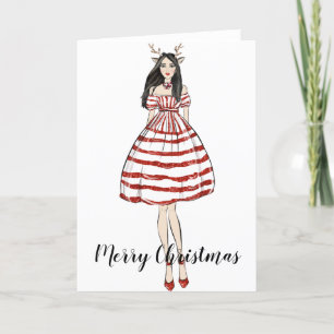 Joyeux Noël Plié Carte de voeux