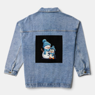 Joyeux Noël Pour Cadeau Pingouin Bonhomme de Neige