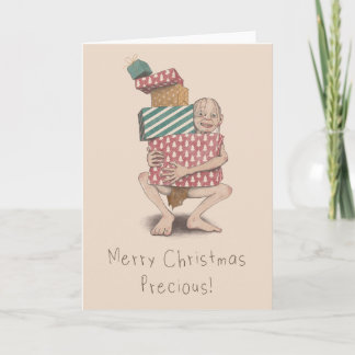 Joyeux Noël Précieuse carte blanche
