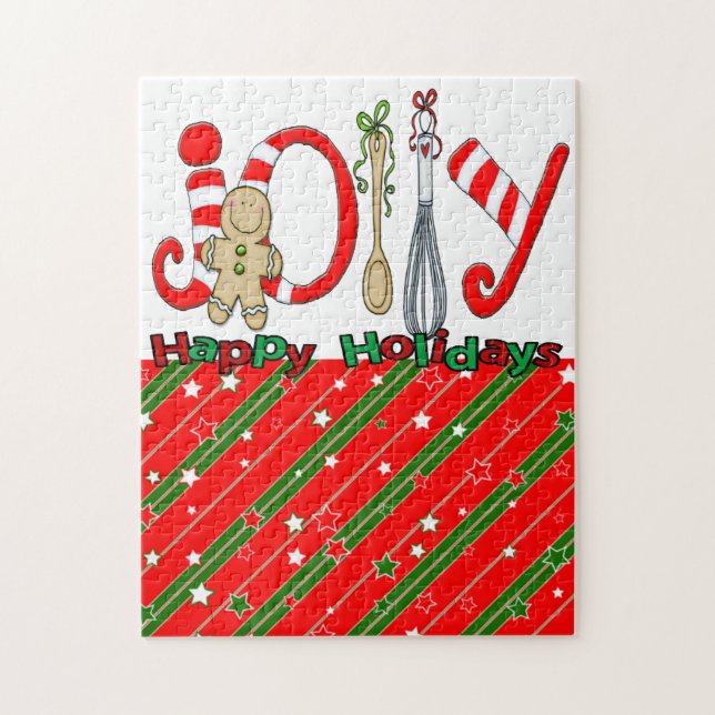 Joyeux Noël Puzzle (Vertical)