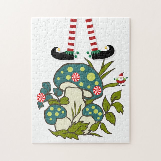 Joyeux Noël Puzzle Joyeux Noël Père Noël Jouets (Vertical)
