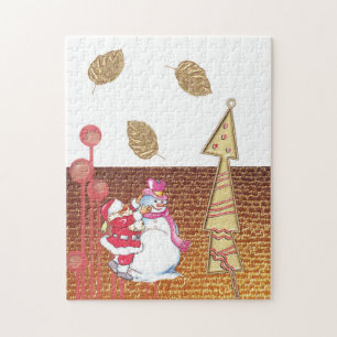 Joyeux Noël Puzzle Joyeux Noël Père Noël Jouets