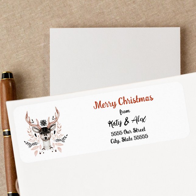 Joyeux Noël Rouge Typographie Moderne Design (Créateur téléchargé)