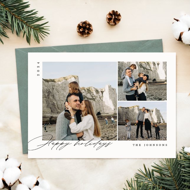 Joyeux Noël Rustique de vacances Carte de Noël (Créateur téléchargé)