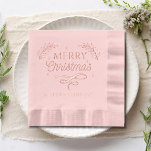 Joyeux Noël Script Entreprise Nom personnalisé