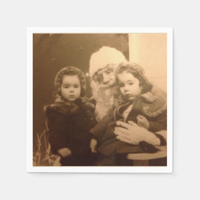 Joyeux Noël? Serviettes en papier à cocktail (Devant)