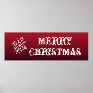 Joyeux Noël Signal Mur Poster Décor