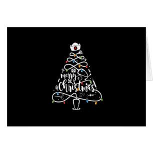 Joyeux Noël Stethoscope Infirmière Arbre de Noël F