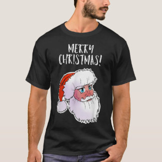 Joyeux Noël! T-shirt Anime Santa Claus