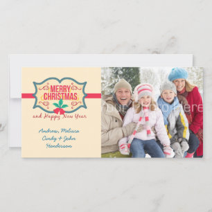 Joyeux Noël Tag, Carte photo