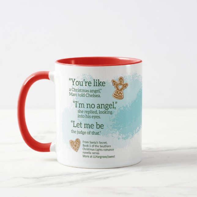 Joyeux Noël, tasse d'ange (Gauche)