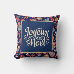 Joyeux Noel Throw Pillow