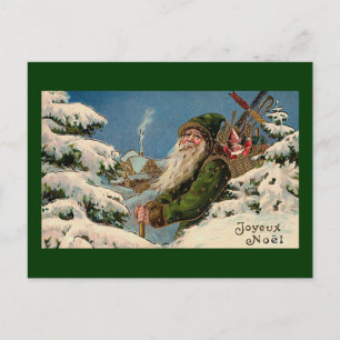 "Joyeux Noel" Vintage Postcard