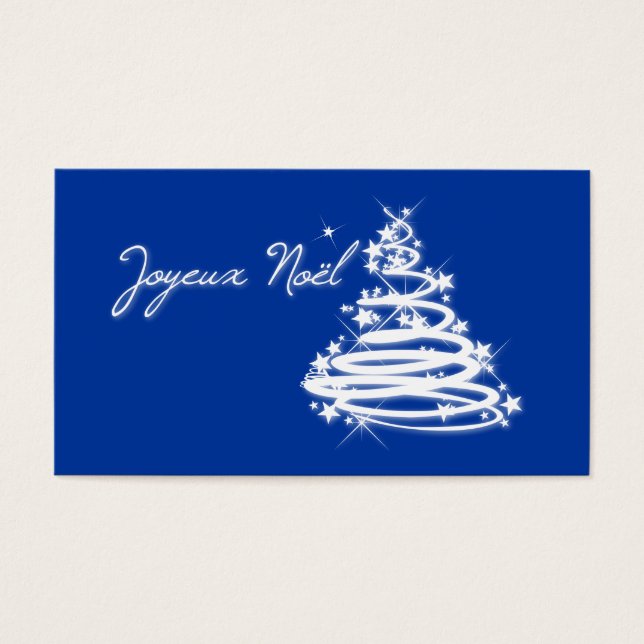 Joyeux Noël with Christmas Tree (Front)