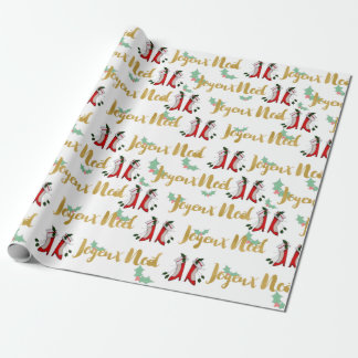 Joyeux Noel Wrapping Paper