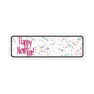 Joyeux Nouvel An Texte rouge