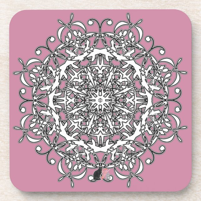 Joyeux Octa Glyph Dawn Dessous de verre (Devant)