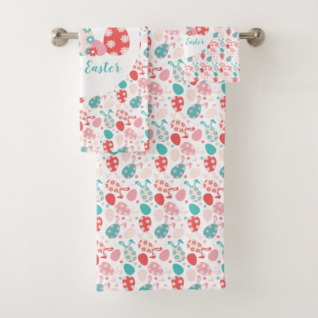 Joyeux OEufs Décorés De Pâques Oreilles De Lapin (En situation)