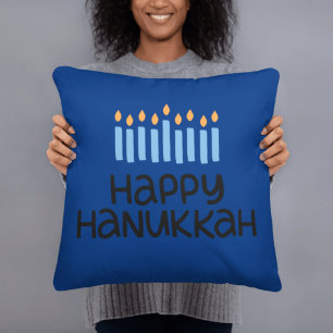 Joyeux Oreiller Hanoukka Whimsical Moderne