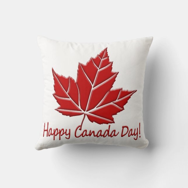 Joyeux Oreiller Joyeux Oreiller Jour du Canada Cou (Verso)