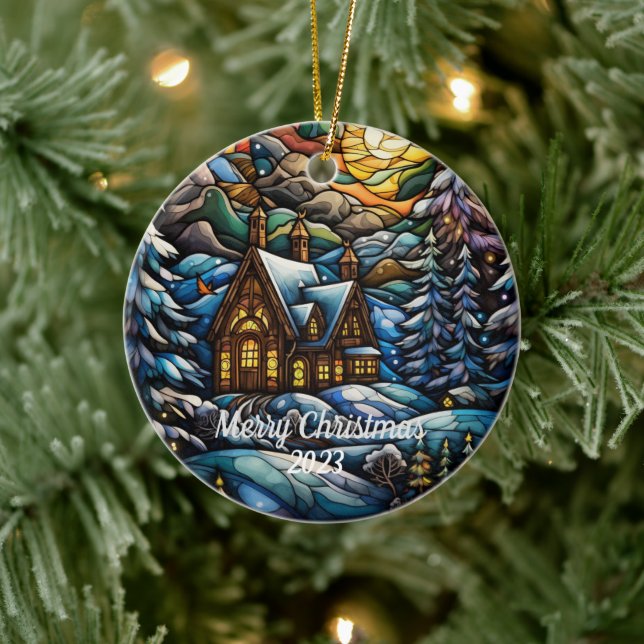 Joyeux ornement de Noël 2023 (Arbre)