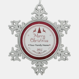 Joyeux ornement d'hiver de Noël - juste ajouter un