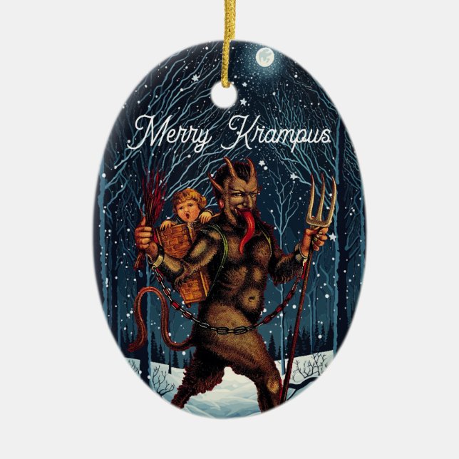 Joyeux ornement Krampus (Devant)
