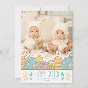 Joyeux Pâques   Carte de vacances OEuf de Pâques