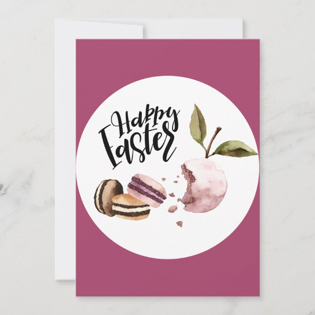Joyeux Pâques | échantillon Carte de vacances (Devant)