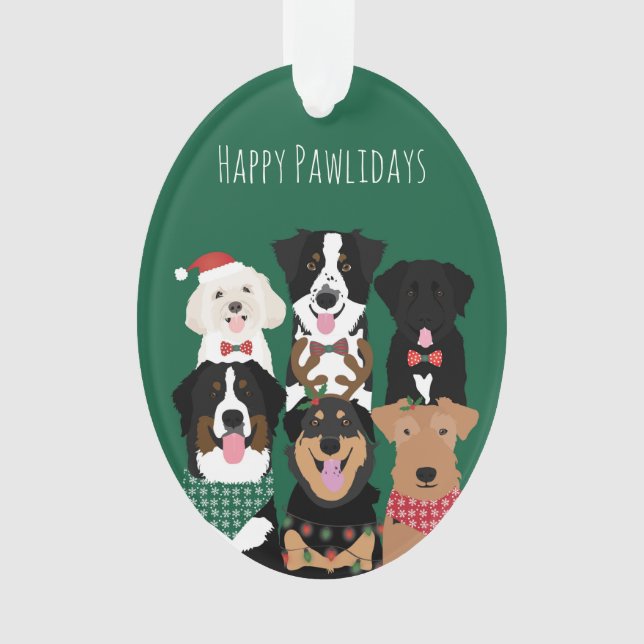 Joyeux Pawlidays Noël mignon (devant)