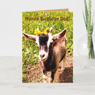 Joyeux père d'anniversaire de la carte enfant (ave