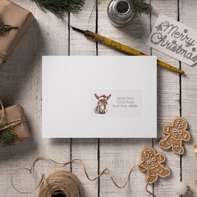 Joyeux petit âne de Noël, coutume (Créateur téléchargé)