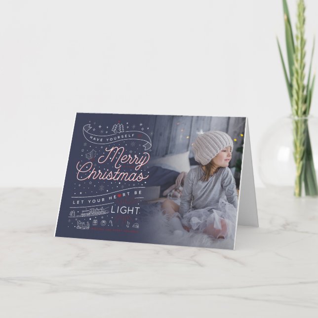 JOYEUX PETIT NOËL / Carte Pliée (Devant)