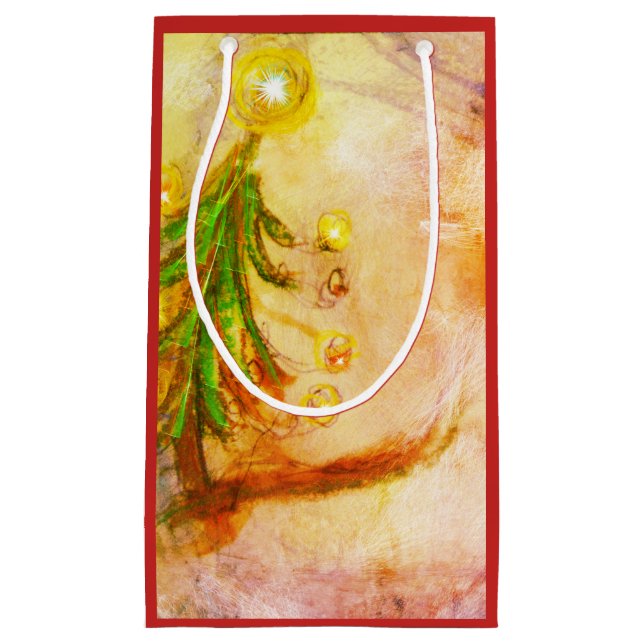 Joyeux petit sac cadeau de Noël (Devant)