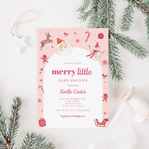 Joyeux Petite Invitation Baby shower