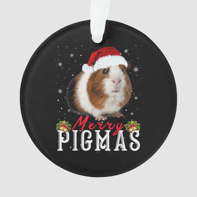 Joyeux Pigmas Visage Masque Funny Guinéen Noël (devant)