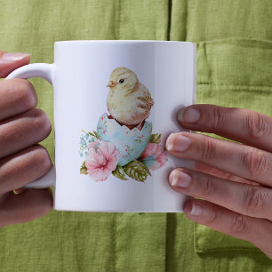 Joyeux poulet de Pâques et Mug de Pâques