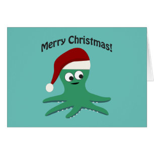 Joyeux poulpe de Noël