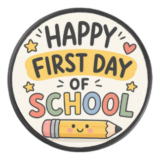 Joyeux Premier Jour d'École Crayon Mignon Kawaii