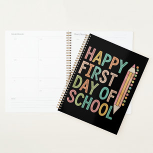 Joyeux premier jour d'école Retour à l'école