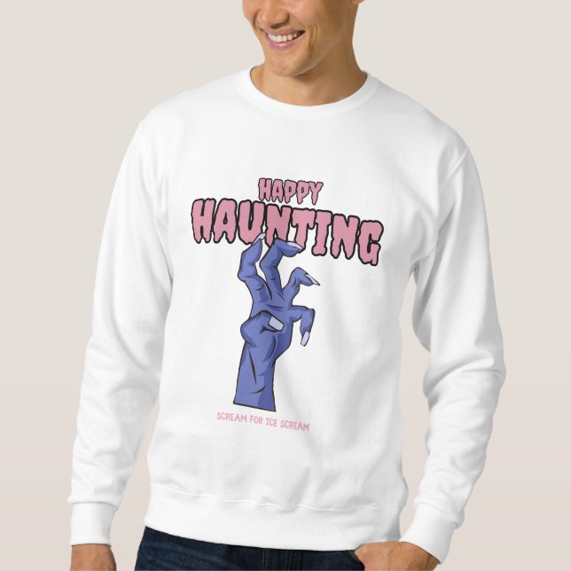 Joyeux pull Sweatshirt Halloween (Devant)