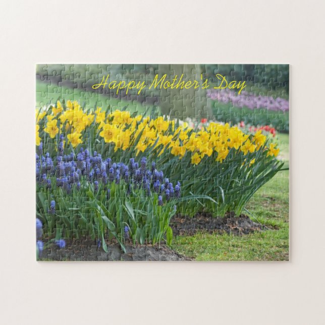 Joyeux puzzle de la fête des mères (Horizontal)