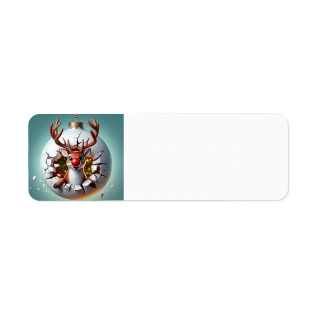 Joyeux rennes de Noël (Devant)