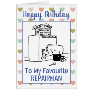 Joyeux réparateur d'anniversaire
