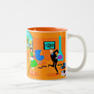 Joyeux Retro Parents Mug