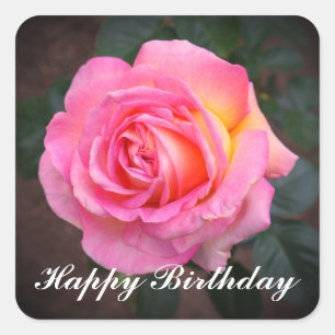 Joyeux Rose Elle Anniversaire #3 Stickers